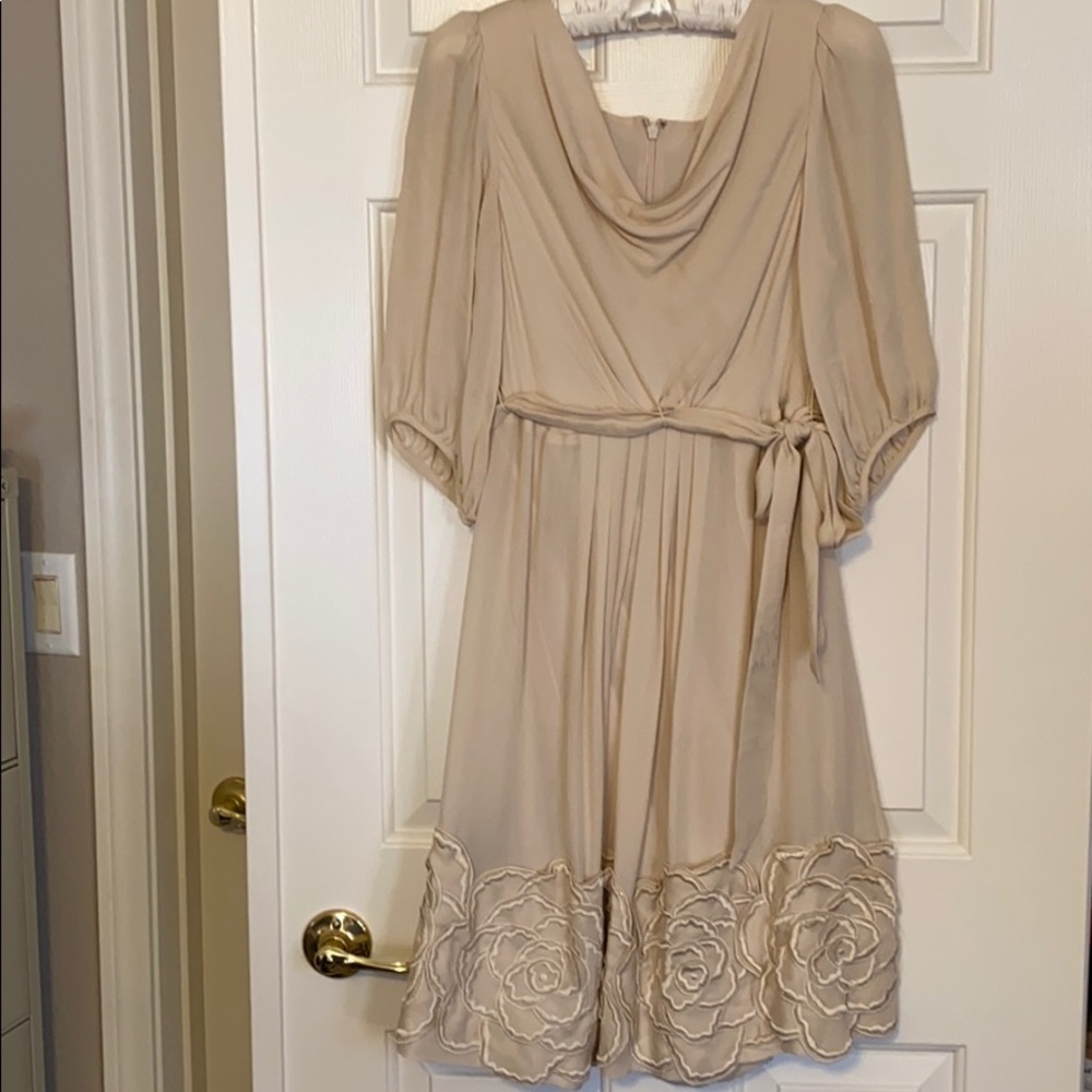 Vintage Look Silk Dress